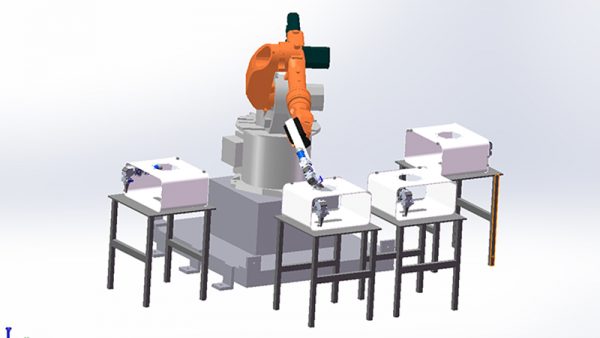 力星激光机器人激光焊接系统-六轴焊接