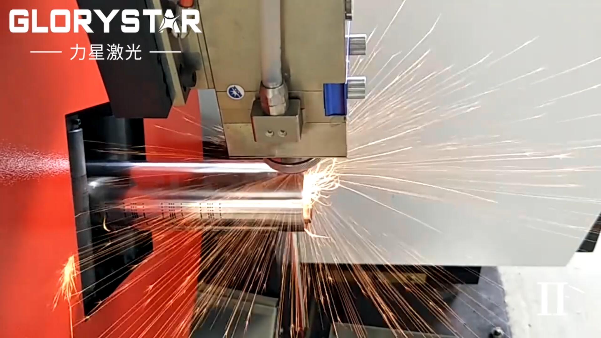 力星激光携三卡盘专业激光切管机参加第22届SIMM深圳国际机械展