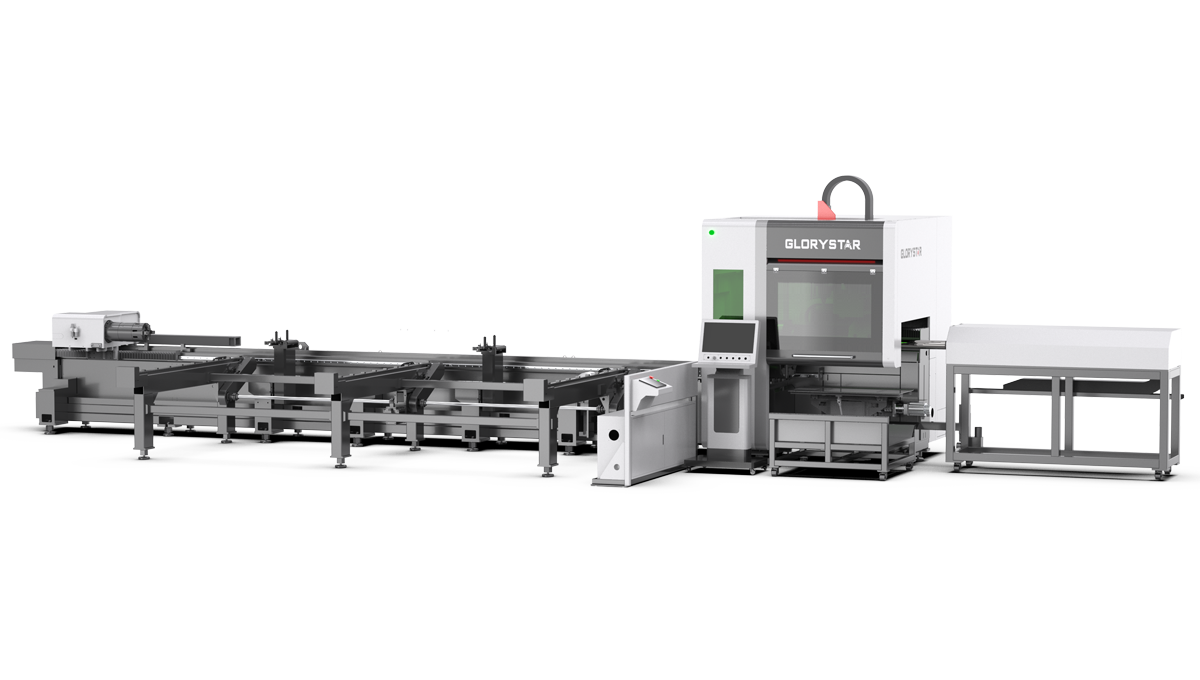 NS 全能型双卡盘激光切管机