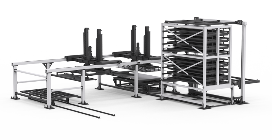 板材自动上下料库系统