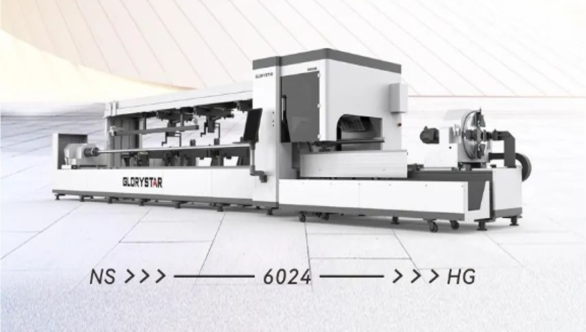 力星激光NS-6024HG三卡盘激光切管机比肩某快，风靡全球！