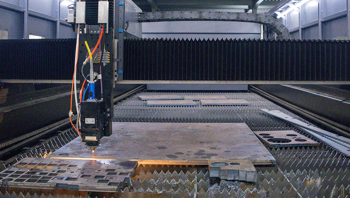 12000瓦激光切割机切割20mm厚碳钢工艺参数详解